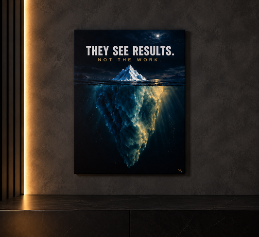 Beneath the Surface – Motivational Canvas